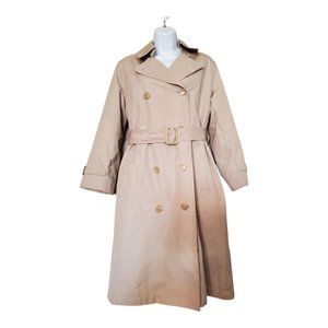 MISTY HARBOR Overcoat, Double Breasted, Belted & Fleece Lined Women's 6